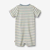 Wheat Main Jumpsuit S/S Alfred | Baby Jumpsuits 1479 shell stripe