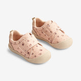 Wheat Footwear Kei Canvas Velcro | Baby Prewalkers 2030 rose beige flowers