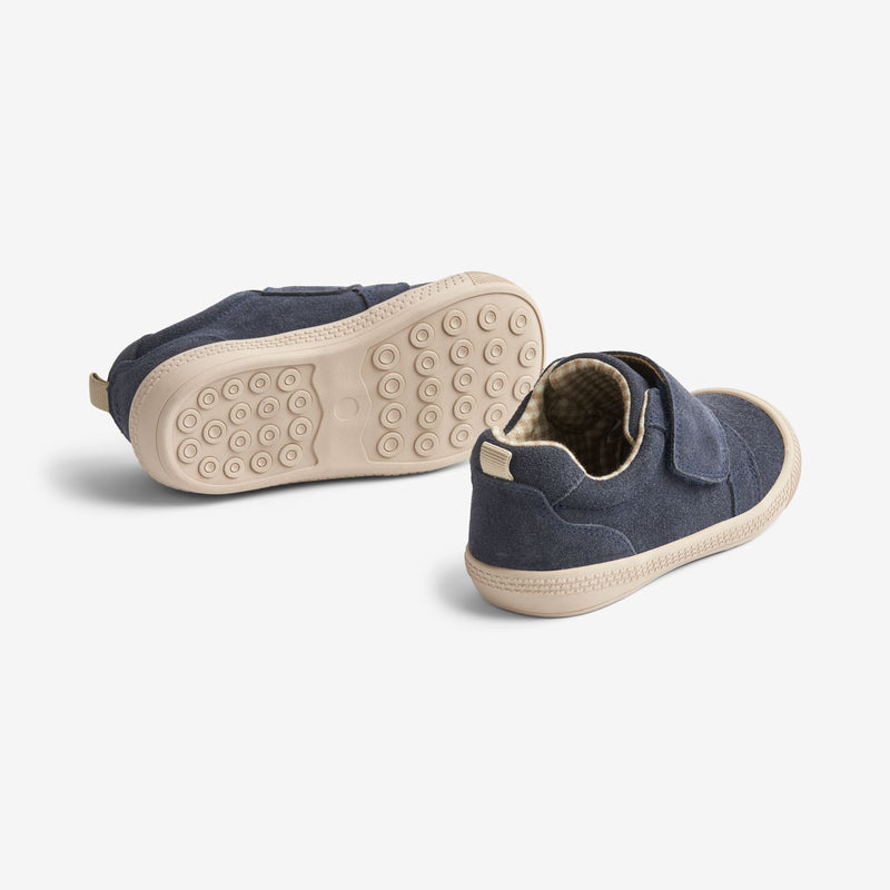 Wheat Footwear Kei Velcro | Baby Prewalkers 1432 navy