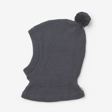 Wheat Outerwear Knit Balaclava Pomi Accessory 1292 greyblue