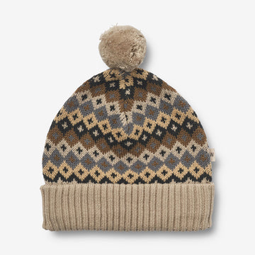 Wheat Outerwear Knit Beanie Nolo Outerwear acc. 9402 multi blue