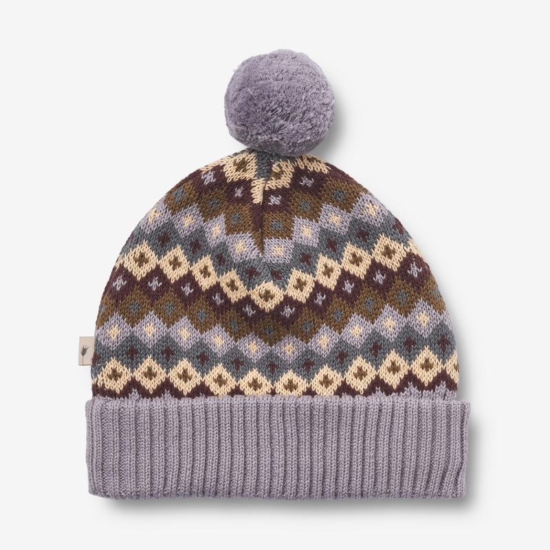 Wheat Outerwear Knit Beanie Nolo Outerwear acc. 9404 multi lavender