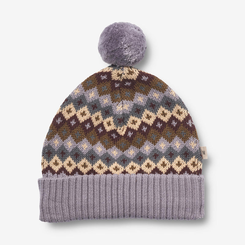 Wheat Outerwear Knit Beanie Nolo Outerwear acc. 9404 multi lavender