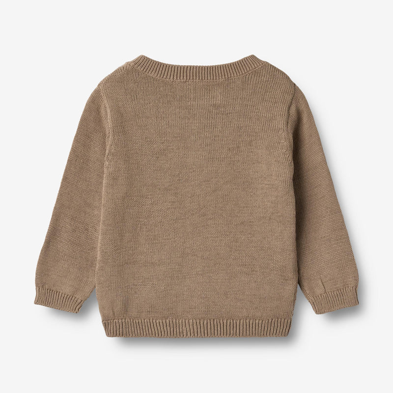 Wheat Main Knit Cardigan Bjørn Cardigan 3239 beige stone