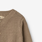 Wheat Main Knit Cardigan Bjørn Cardigan 3239 beige stone