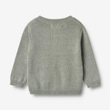 Wheat Main Knit Cardigan Bjørn Cardigan 5050 morning mist