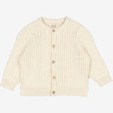 Wheat Knit Cardigan Eke | Baby Knitted Tops 1101 cloud melange