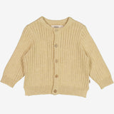 Wheat Knit Cardigan Eke | Baby Knitted Tops 9306 seeds melange