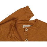 Wheat Main Knit Cardigan Ella Knitted Tops 3025 cinnamon melange
