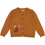 Wheat Main Knit Cardigan Ella Knitted Tops 3025 cinnamon melange