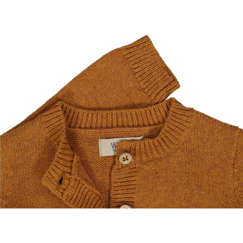 Wheat Main Knit Cardigan Ella Knitted Tops 3025 cinnamon melange