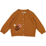 Wheat Main Knit Cardigan Ella Knitted Tops 3025 cinnamon melange