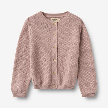 Wheat Main Knit Cardigan Magnella Cardigan 1135 dry rose