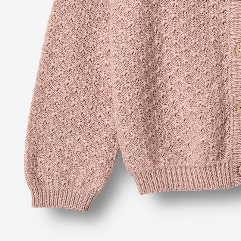 Wheat Main Knit Cardigan Magnella Cardigan 2487 rose powder