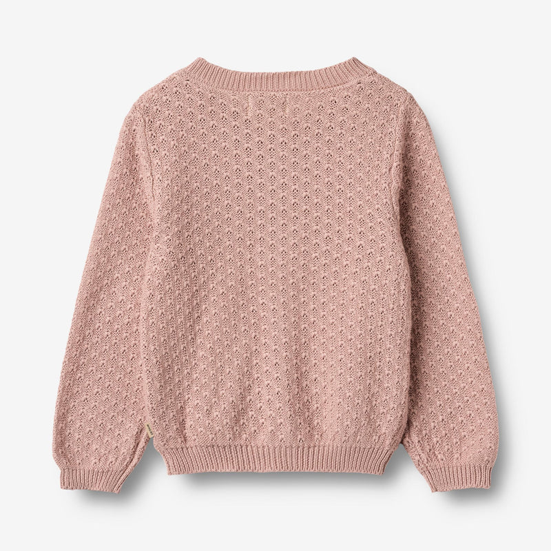 Wheat Main Knit Cardigan Magnella Cardigan 2487 rose powder