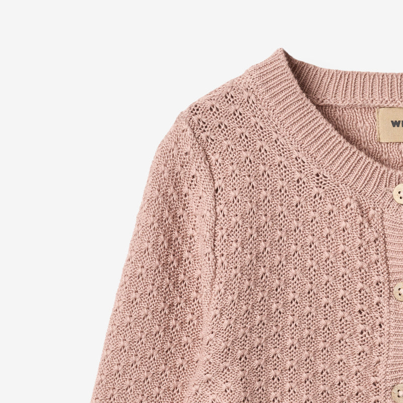 Wheat Main Knit Cardigan Magnella Cardigan 2487 rose powder