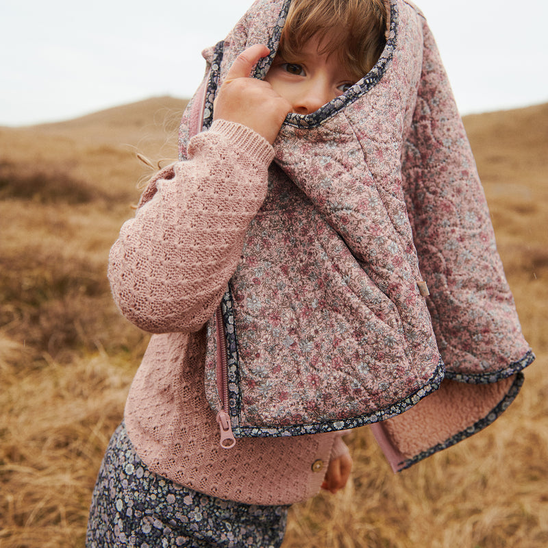 Wheat Main Knit Cardigan Magnella Cardigan 2487 rose powder