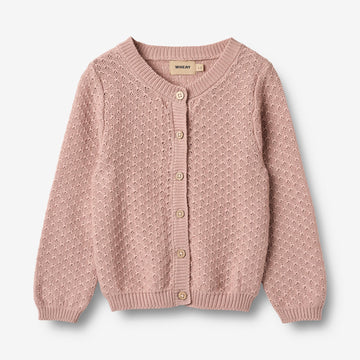 Wheat Main Knit Cardigan Magnella Cardigan 2487 rose powder