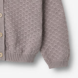 Wheat Main Knit Cardigan Magnella Cardigan 9531 dusty purple