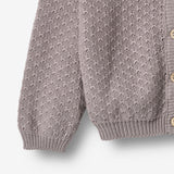 Wheat Main Knit Cardigan Magnella Cardigan 9531 dusty purple