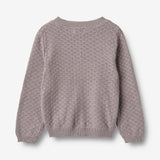 Wheat Main Knit Cardigan Magnella Cardigan 9531 dusty purple