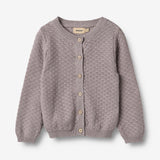Wheat Main Knit Cardigan Magnella Cardigan 9531 dusty purple