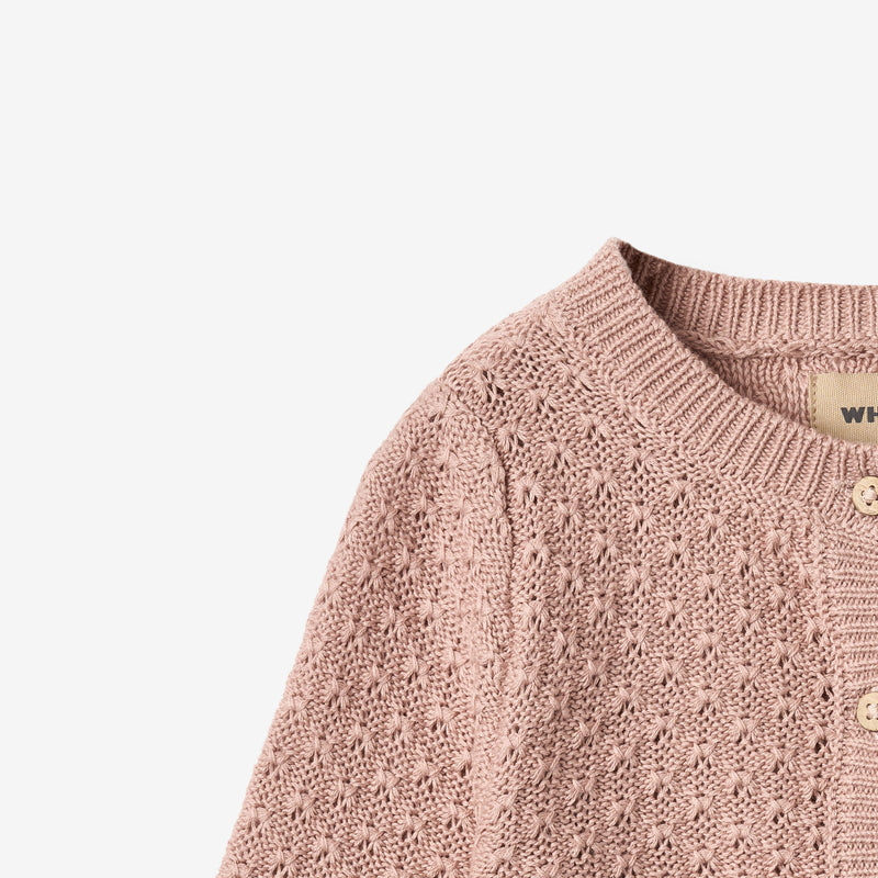 Wheat Main Knit Cardigan Magnella Cardigan 2487 rose powder