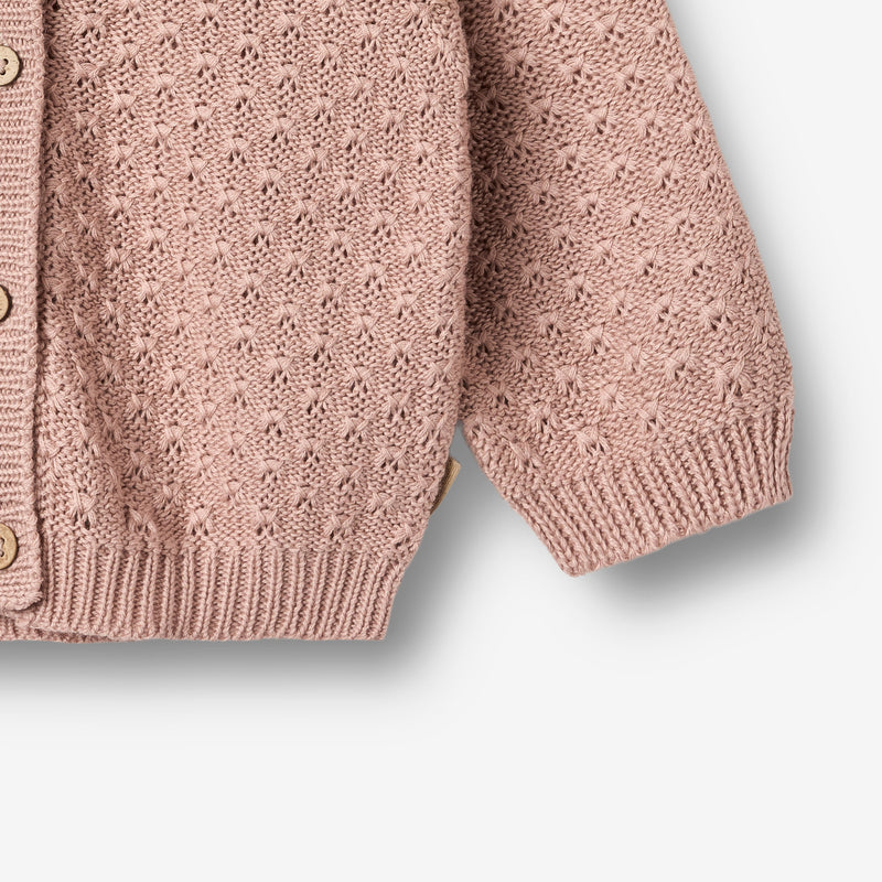 Wheat Main Knit Cardigan Magnella Cardigan 2487 rose powder