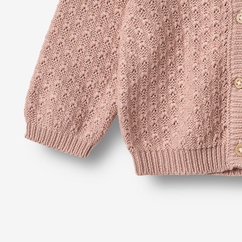 Wheat Main Knit Cardigan Magnella Cardigan 2487 rose powder