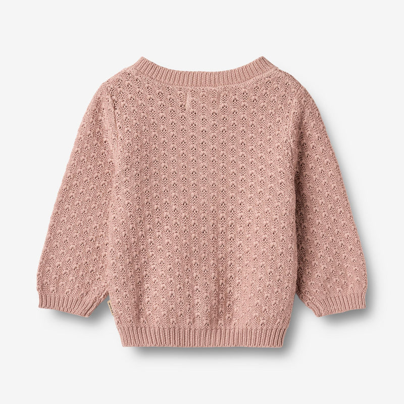 Wheat Main Knit Cardigan Magnella Cardigan 2487 rose powder