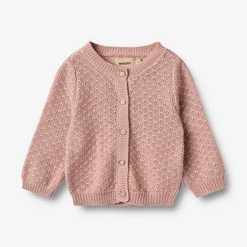 Wheat Main Knit Cardigan Magnella Cardigan 2487 rose powder