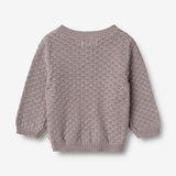 Wheat Main Knit Cardigan Magnella Cardigan 9531 dusty purple