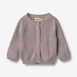 Wheat Main Knit Cardigan Magnella Cardigan 9531 dusty purple