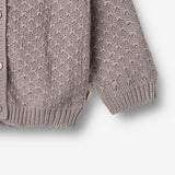 Wheat Main Knit Cardigan Magnella Cardigan 9531 dusty purple