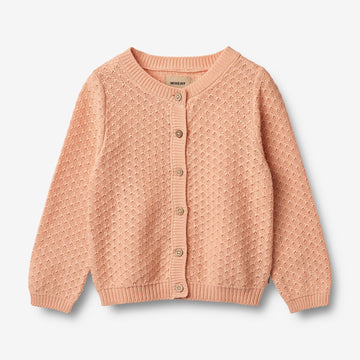 Wheat Main Knit Cardigan Magnella Cardigan 2358 pink sand