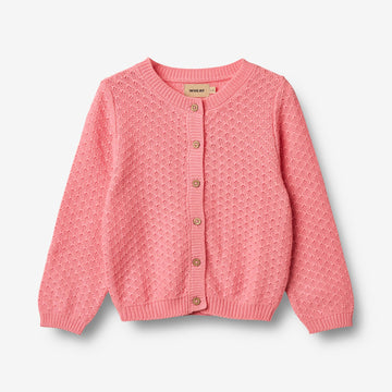 Wheat Main Knit Cardigan Magnella Cardigan 9423 flamingo pink