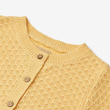 Wheat Main Knit Cardigan Magnella Cardigan 9425 golden yellow
