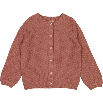 Wheat Main Knit Cardigan Magnella Knitted Tops 2112 rose cheeks