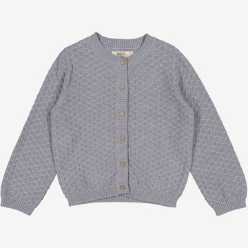 Wheat Main  Knit Cardigan Magnella Knitted Tops 1528 cloudy sky