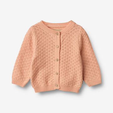 Wheat Main Knit Cardigan Magnella Cardigan 2358 pink sand