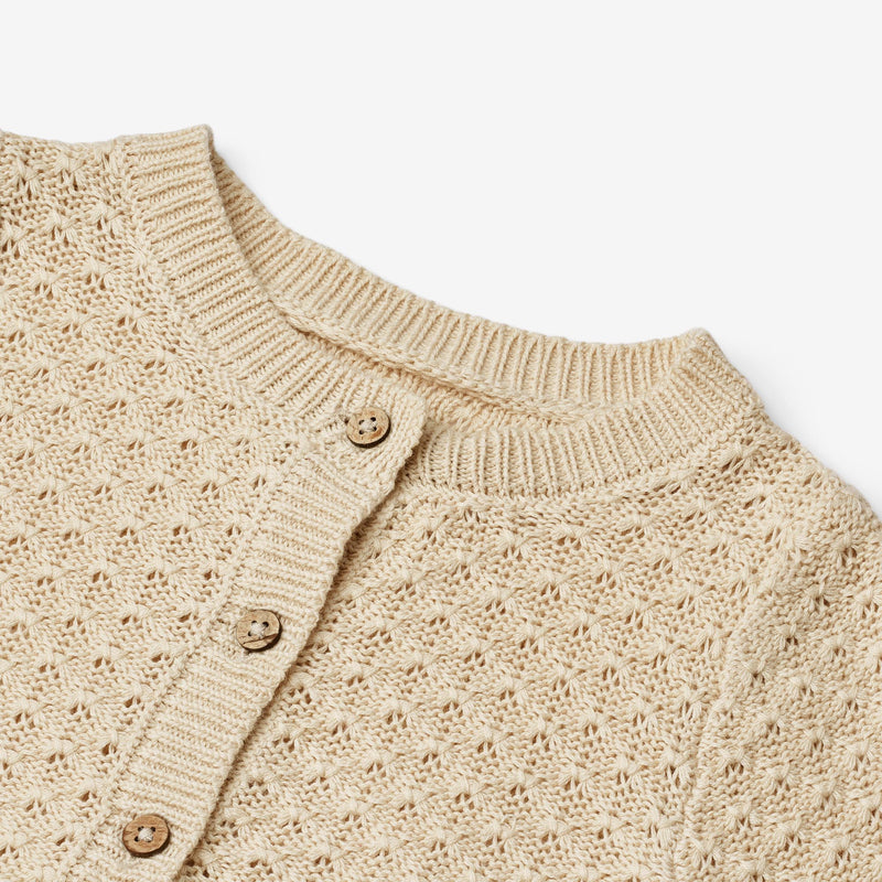 Wheat Main Knit Cardigan Magnella Cardigan 3336 sandshell