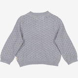 Wheat Knit Cardigan Magnella | Baby Knitted Tops 1528 cloudy sky