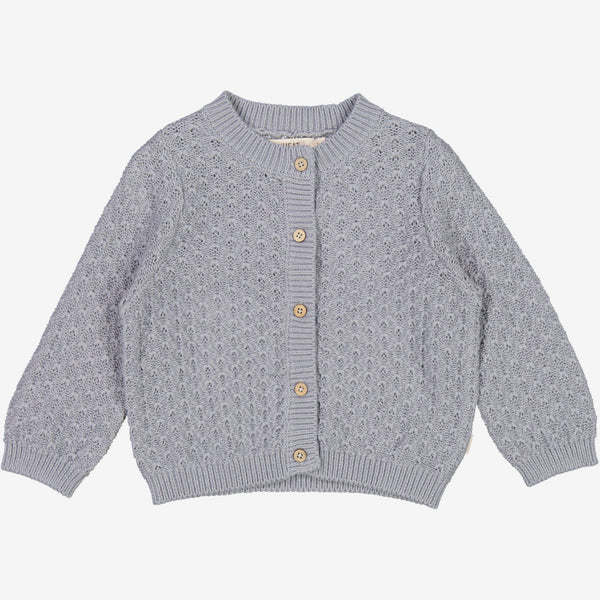 Knit Cardigan Magnella Baby cloudy sky Wheat.eu