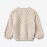 Wheat Main Knit Cardigan Magnella | Baby Knitted Tops 3191 offwhite