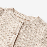 Wheat Main Knit Cardigan Magnella | Baby Knitted Tops 3191 offwhite