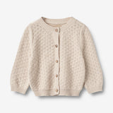 Wheat Main Knit Cardigan Magnella | Baby Knitted Tops 3191 offwhite