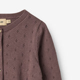 Wheat Main Knit Cardigan Maia Cardigan 2378 plum 
