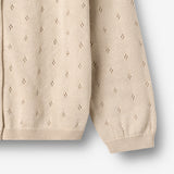 Wheat Main Knit Cardigan Maia Cardigan 3191 offwhite