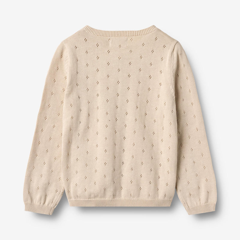 Wheat Main Knit Cardigan Maia Cardigan 3191 offwhite