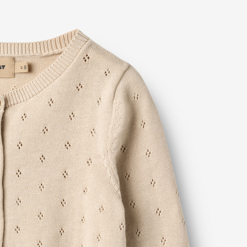 Wheat Main Knit Cardigan Maia Cardigan 3191 offwhite